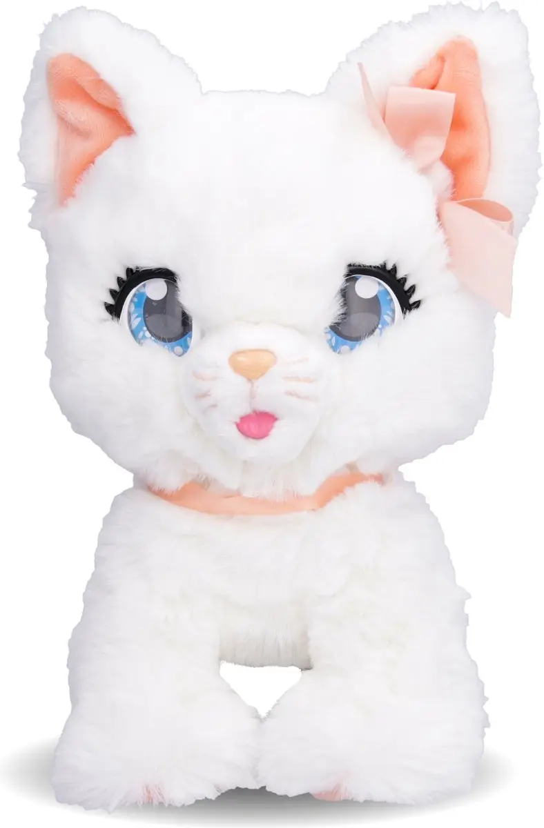 Imc Toys Club Petz Bella de Poes Interactieve Knuffel - 3 Batterijen - Multicolor