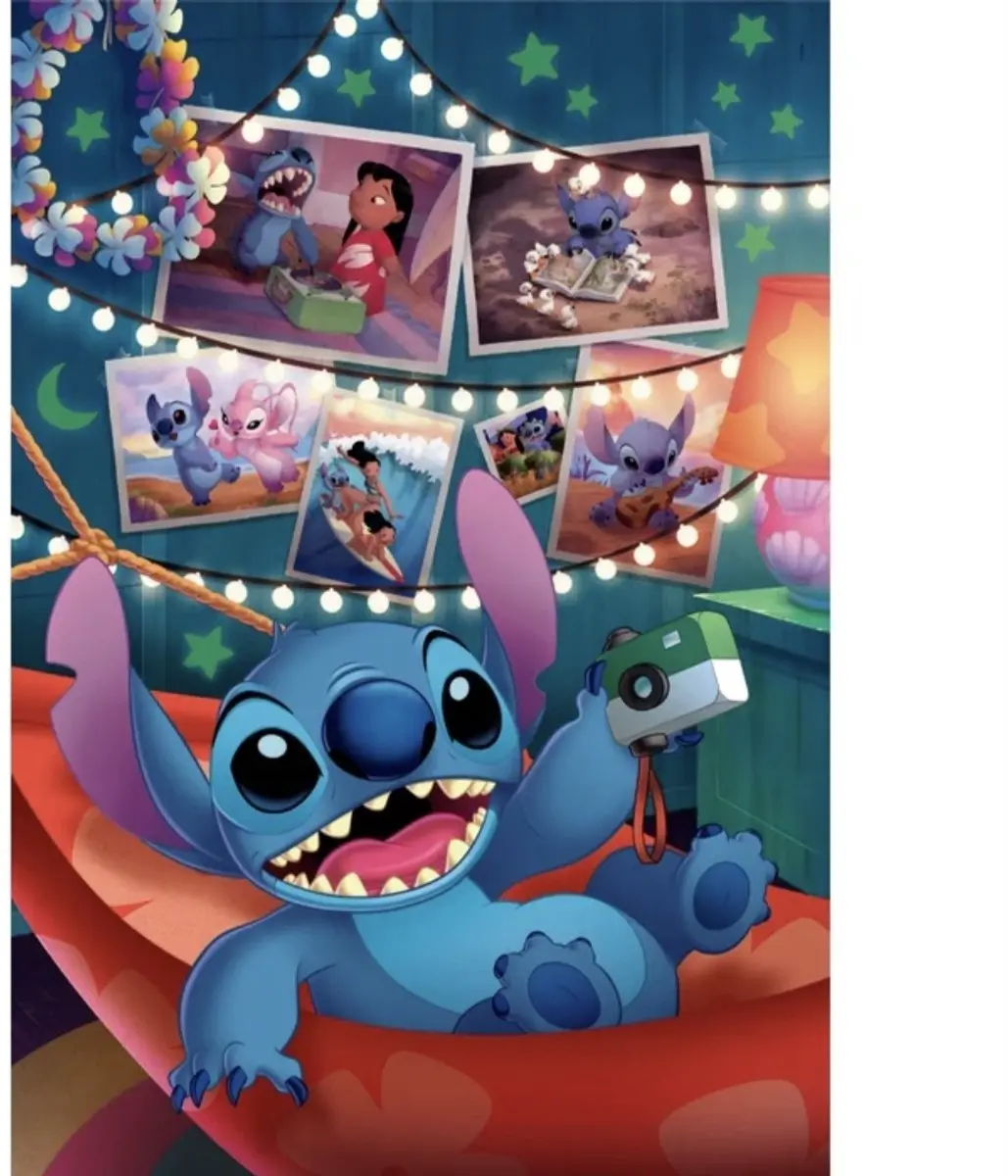 Disney Stitch Puzzel 1000 Stuks - Multi