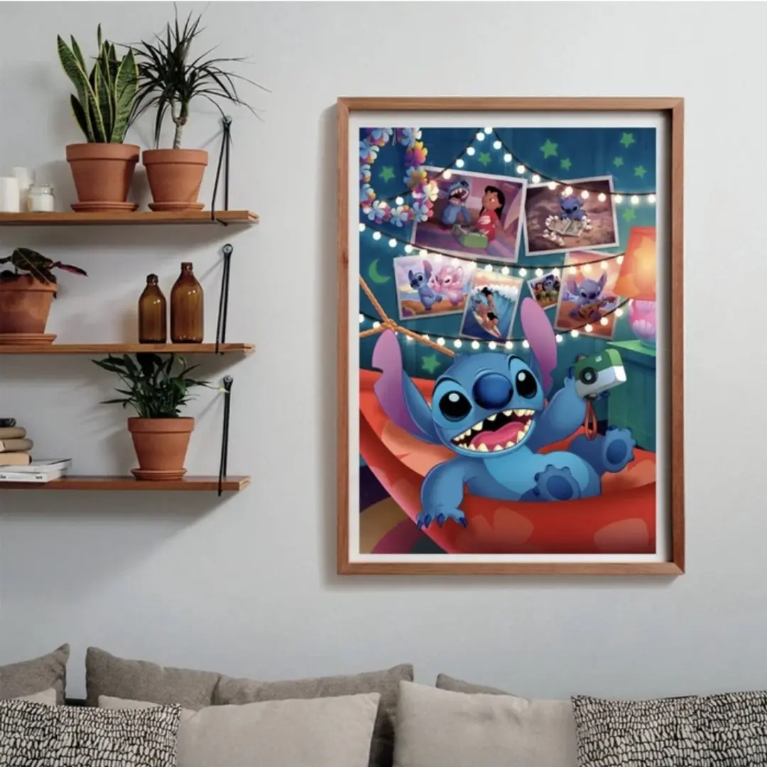 Disney Stitch Puzzel 1000 Stuks - Multi