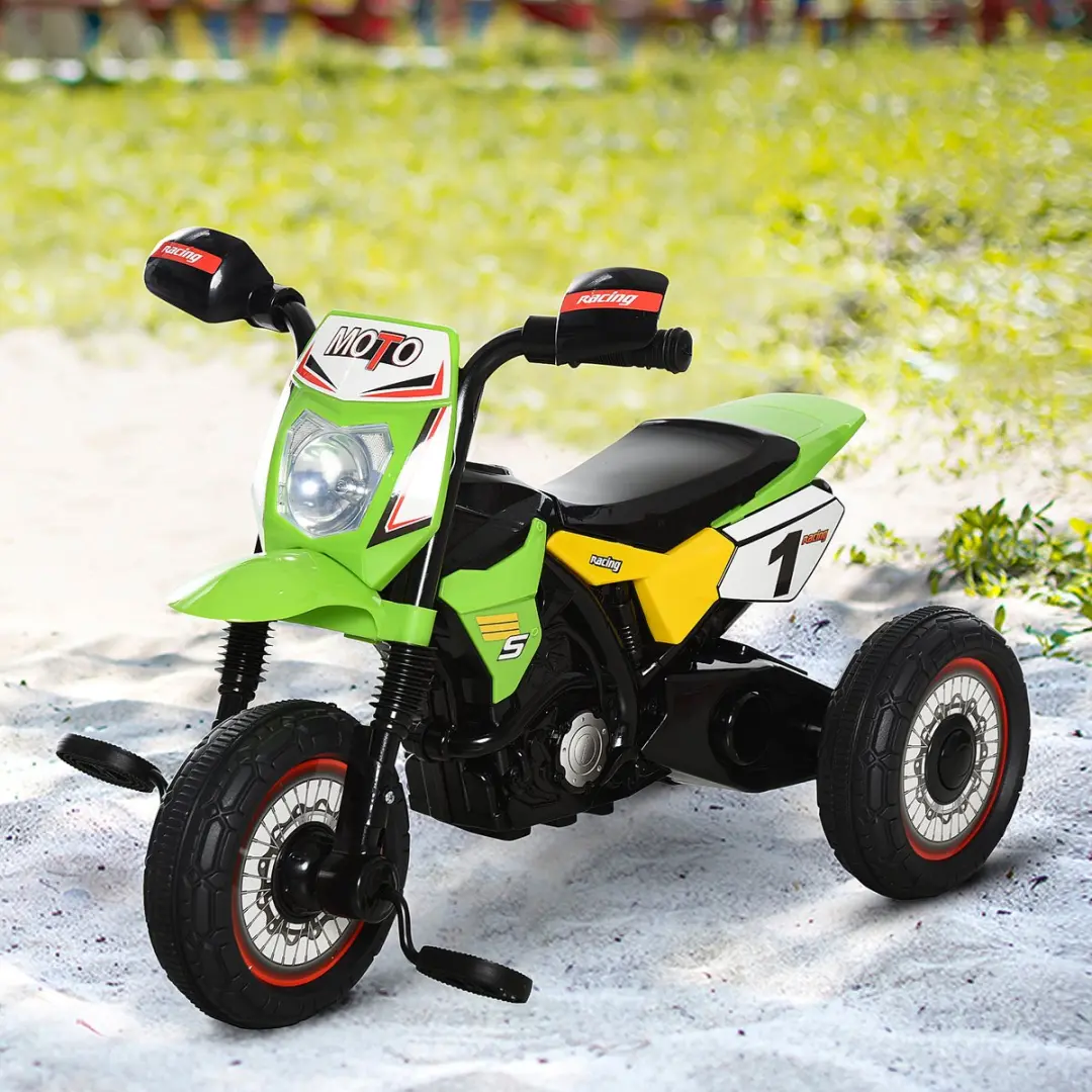 Homcom Kinderdriewieler 370-095GN - 71x40x51cm - Groen