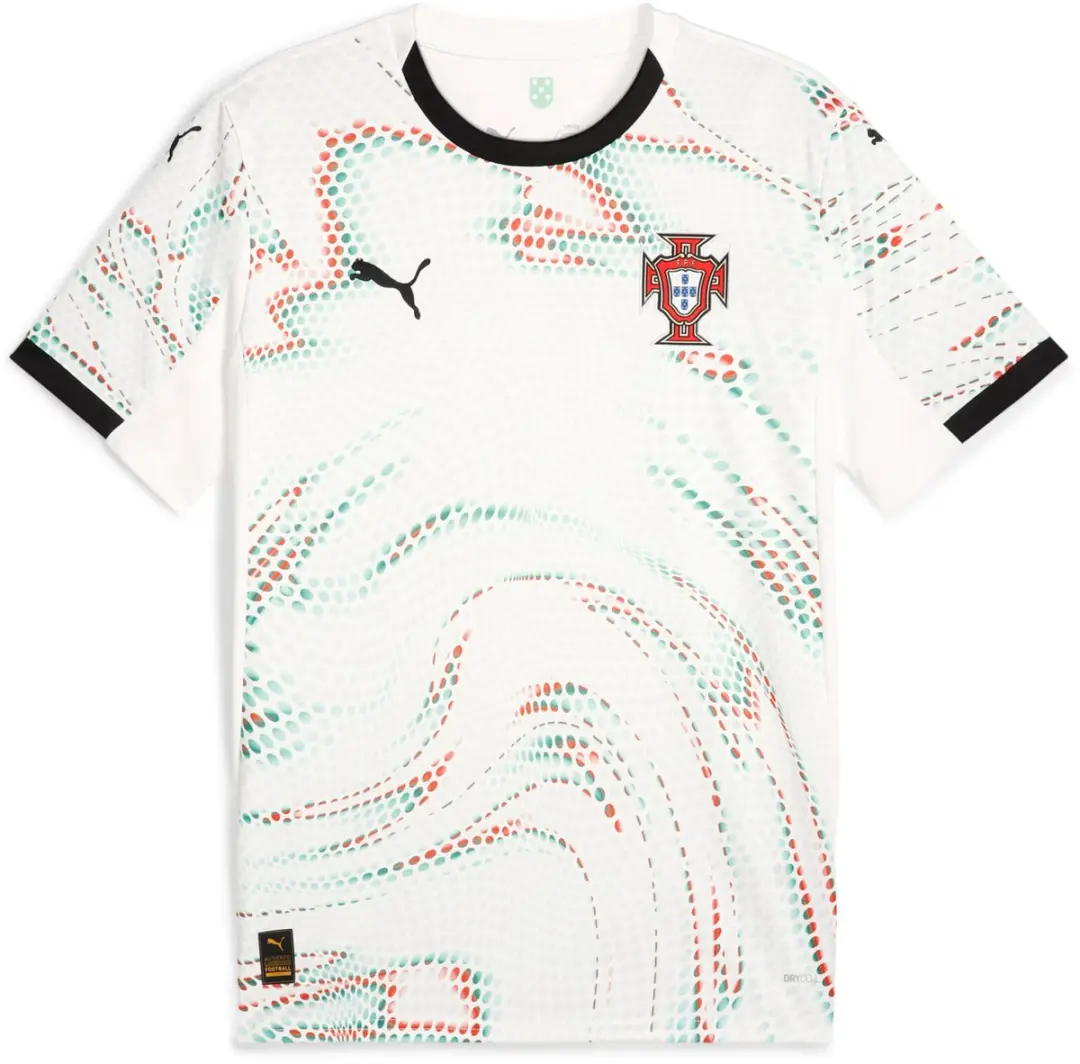 PUMA FPF Portugal Replica 2025 T-shirt M - Wit/Zwart