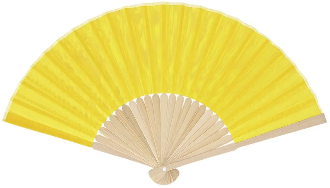Bellatio Design Spaanse Handwaaier Geel