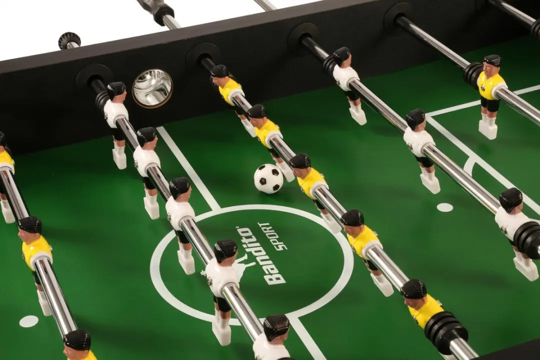 Bandito Profi Soccer Deluxe Voetbaltafel - 152cm - 2 Ballen - Zwart
