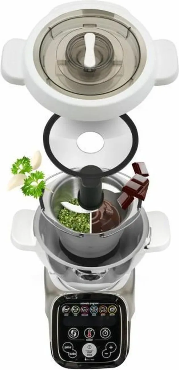 Moulinex Minikom Companion XF38AE10 Kom - 0,8L - Veelkleurig