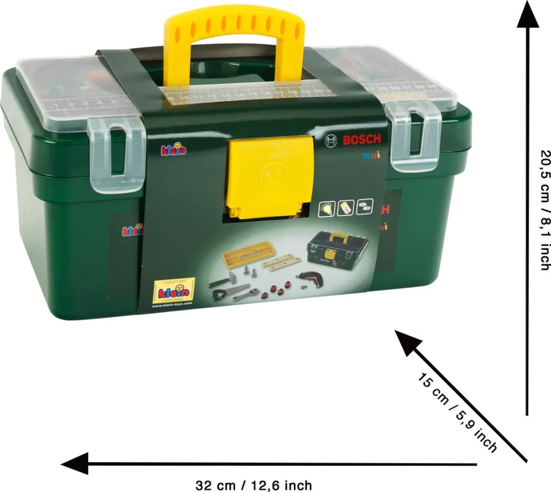 Klein Toys Bosch Ixolino II Gereedschapskist - Multicolor
