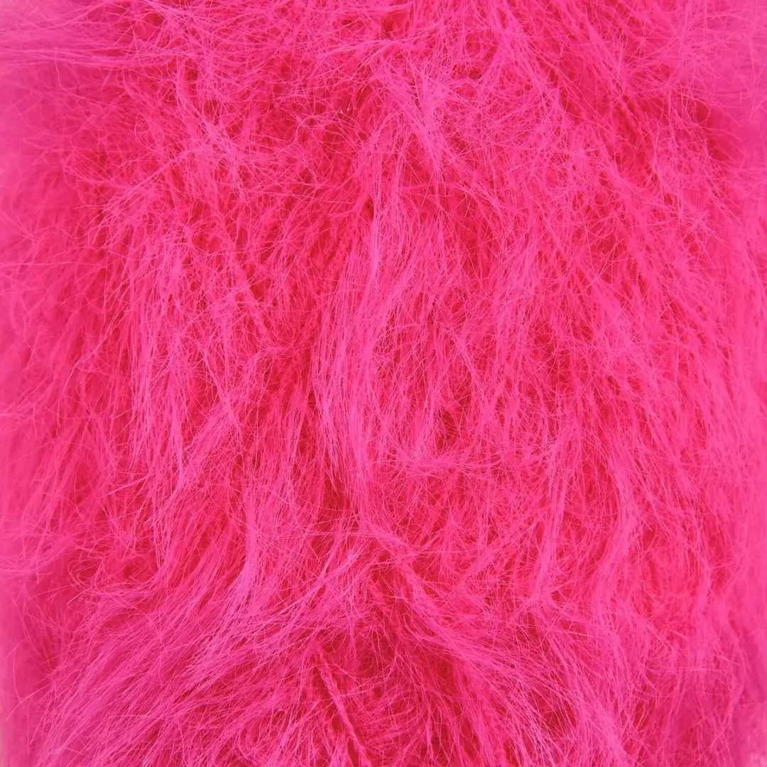 Rico Design Furry Furry 014 Neon Pink - 2 Bollen