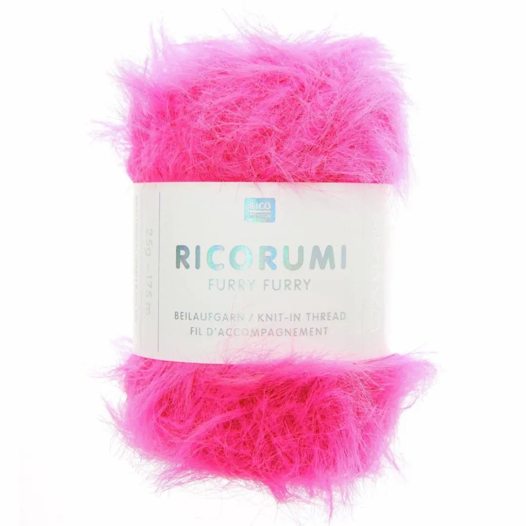 Rico Design Furry Furry 014 Neon Pink