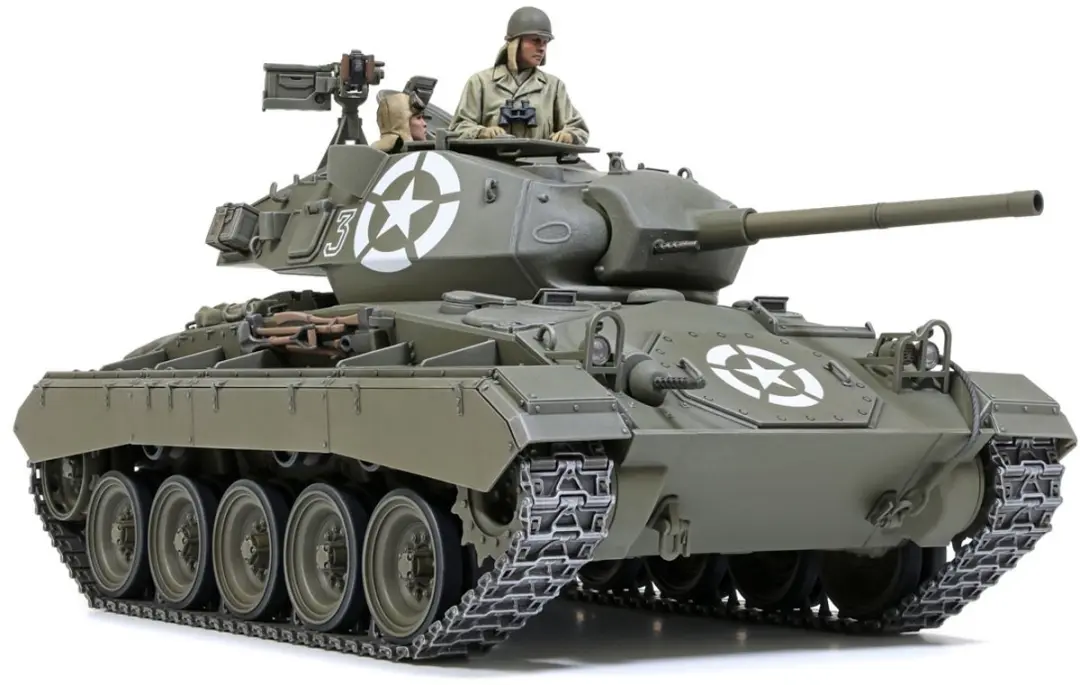 Tamiya M24 Chaffee 35391 Militaire Tank - 1:35 - Multi