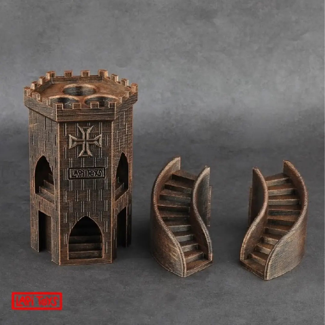 Lapi Toys D&D Dobbelpiste Kasteel Brons