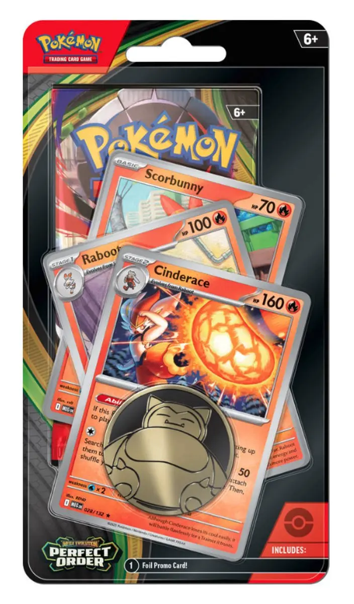 Pokémon Mega Evolution Cinderace Foil Promo