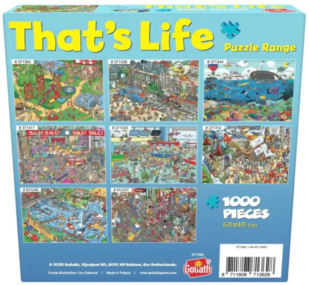 Goliath That’s Life Kids Playground Puzzel 1000 Stuks - Divers