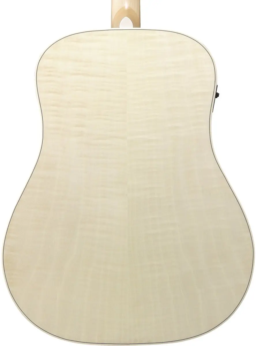 Ibanez AAD77M1E-OAW Akoestische gitaar - Open Pore Antique White