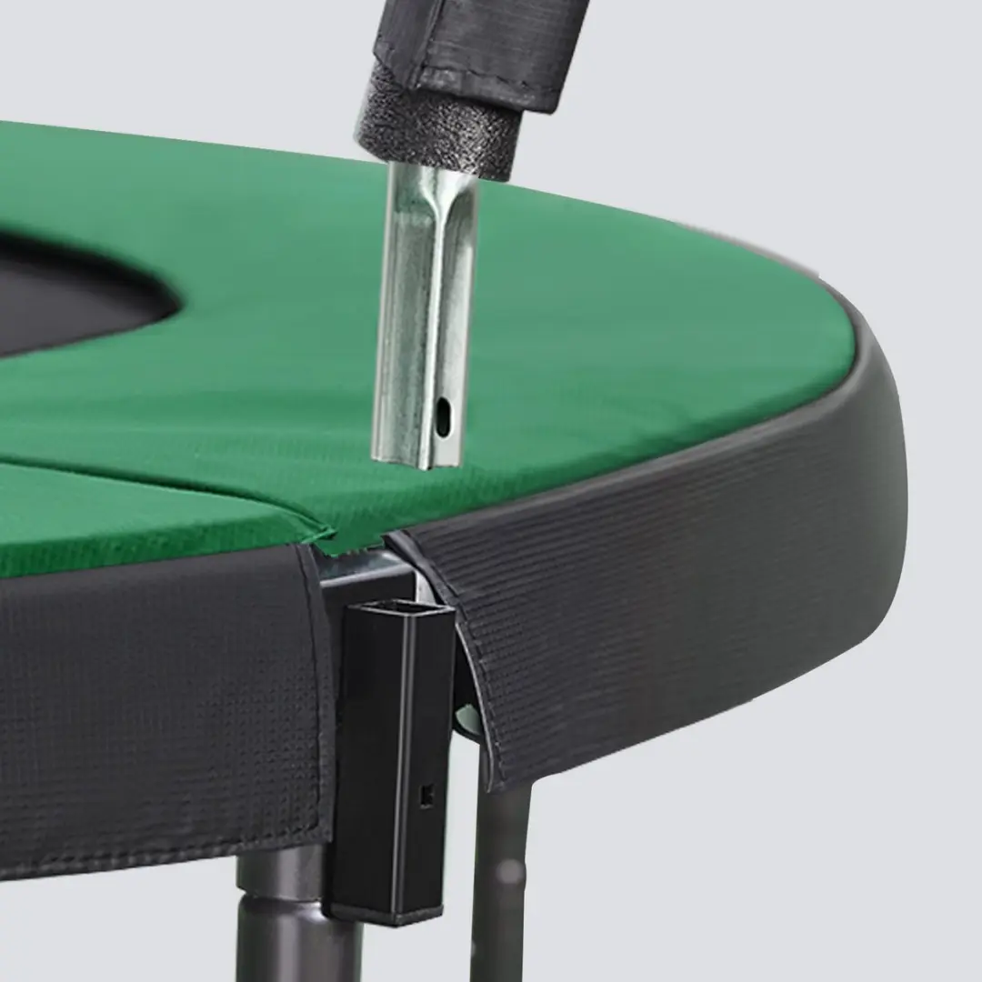 Songmics Trampoline 244cm - Zwart/donkergroen - Veiligheidsnet