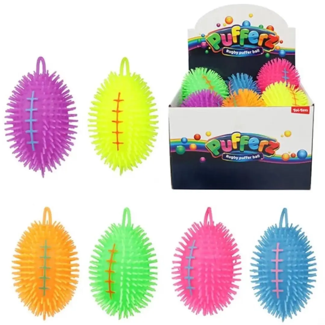 Toi-Toys Pufferz Pufferbal Rugby 14cm