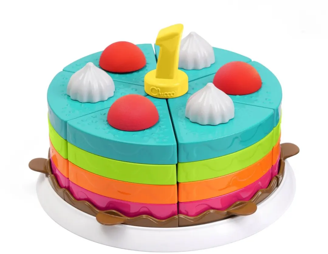 Chicco Regenboogtaart Montessori-spel 00012555000000 - Multicolor