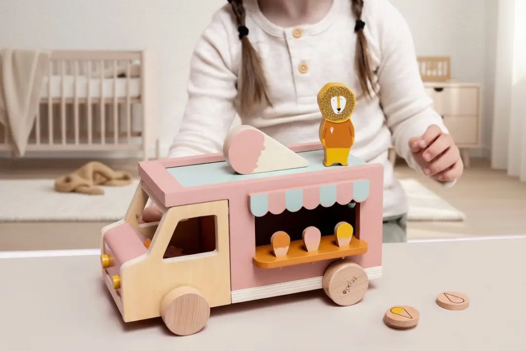 Trixie Houten IJscowagen - afbeelding 6 van 6