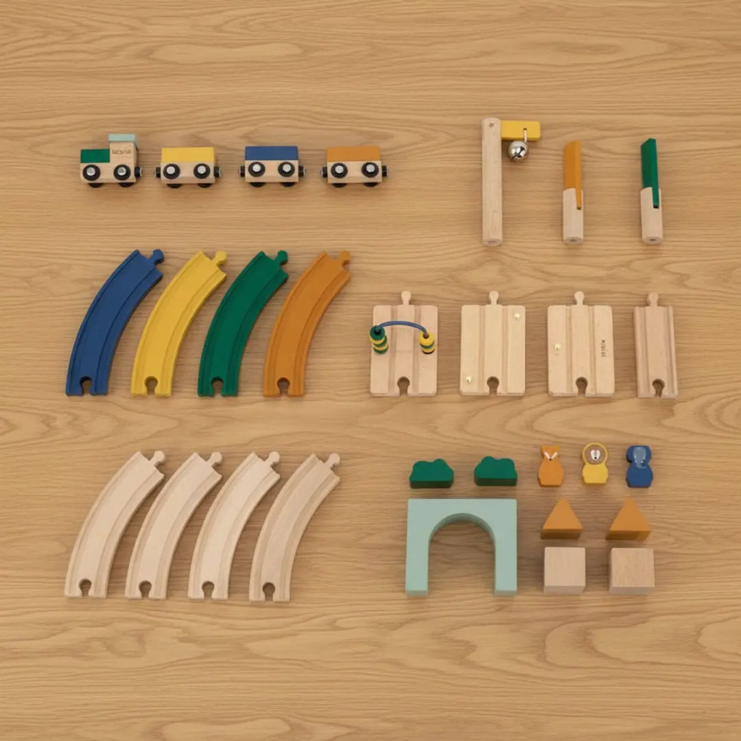 Trixie Houten Treinbaan Set