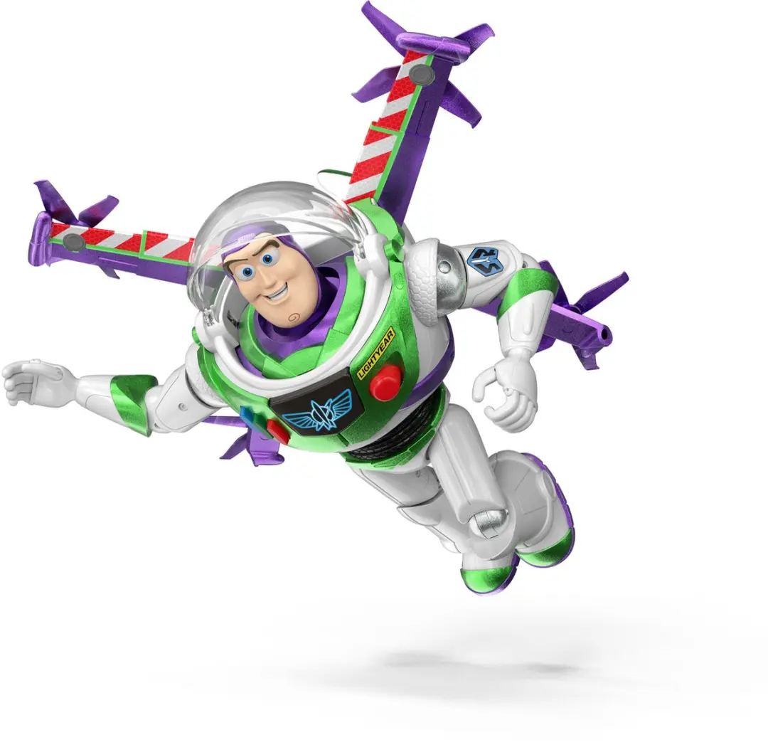 Mattel Disney Pixar Toy Story 5 Buzz Lightyear 30cm Hi-Tech Editie - Meerkleurig