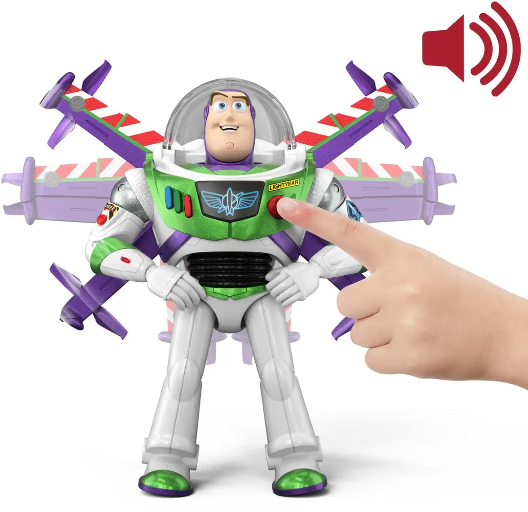 Mattel Disney Pixar Toy Story 5 Buzz Lightyear 30cm Hi-Tech Editie - Meerkleurig