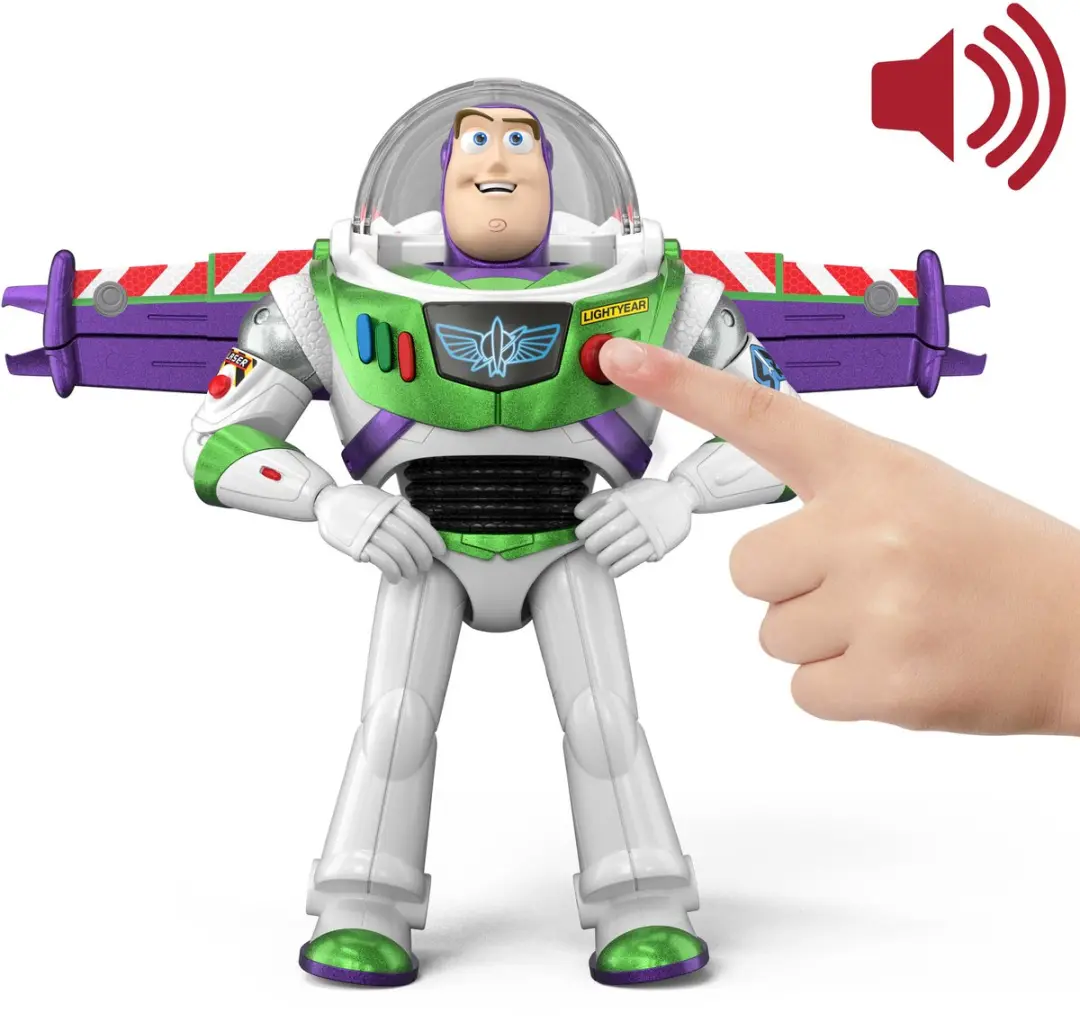 Mattel Disney Pixar Toy Story 5 Buzz Lightyear 30cm Hi-Tech Editie - Meerkleurig