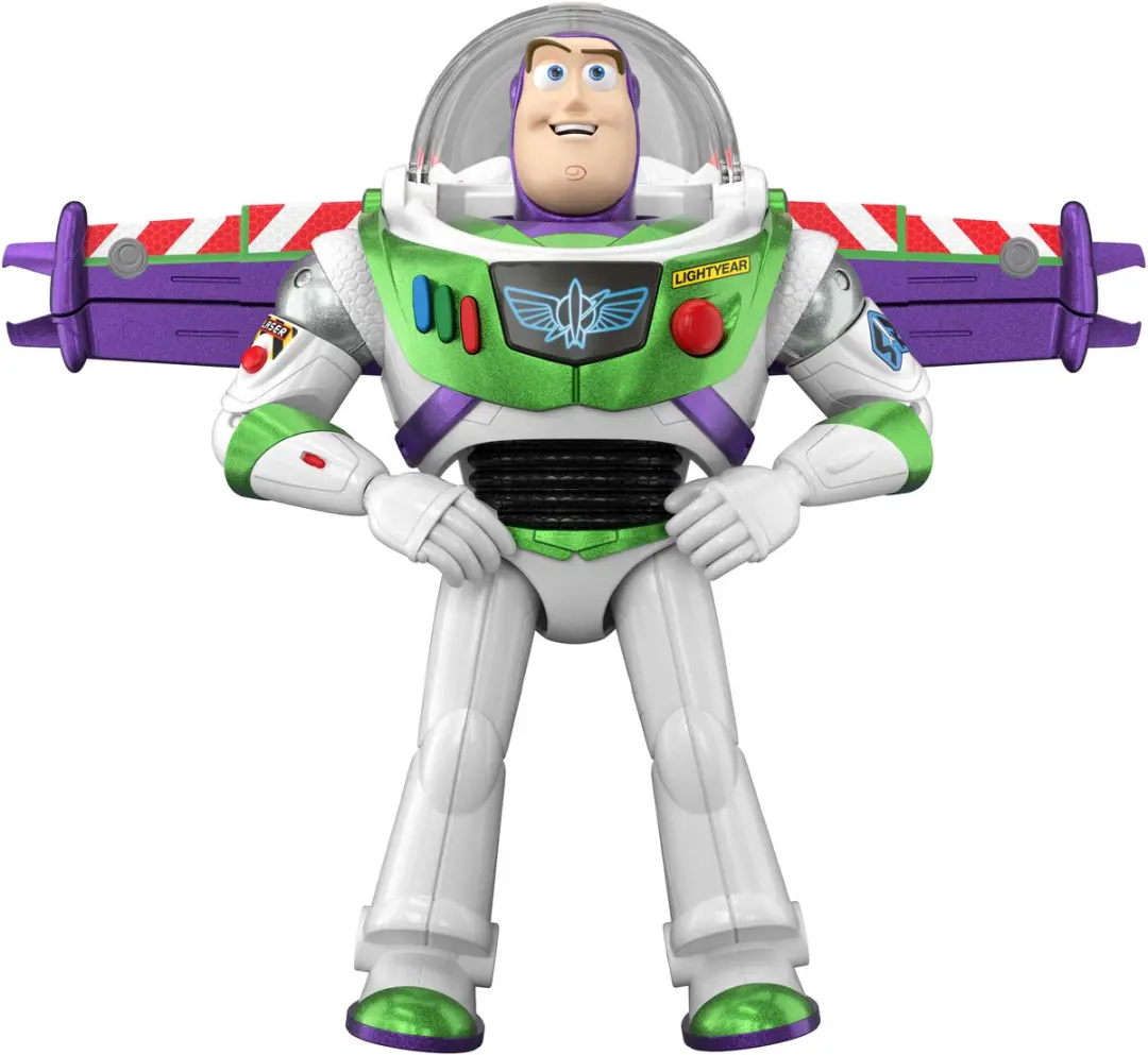 Mattel Disney Pixar Toy Story 5 Buzz Lightyear 30cm Hi-Tech Editie - Meerkleurig