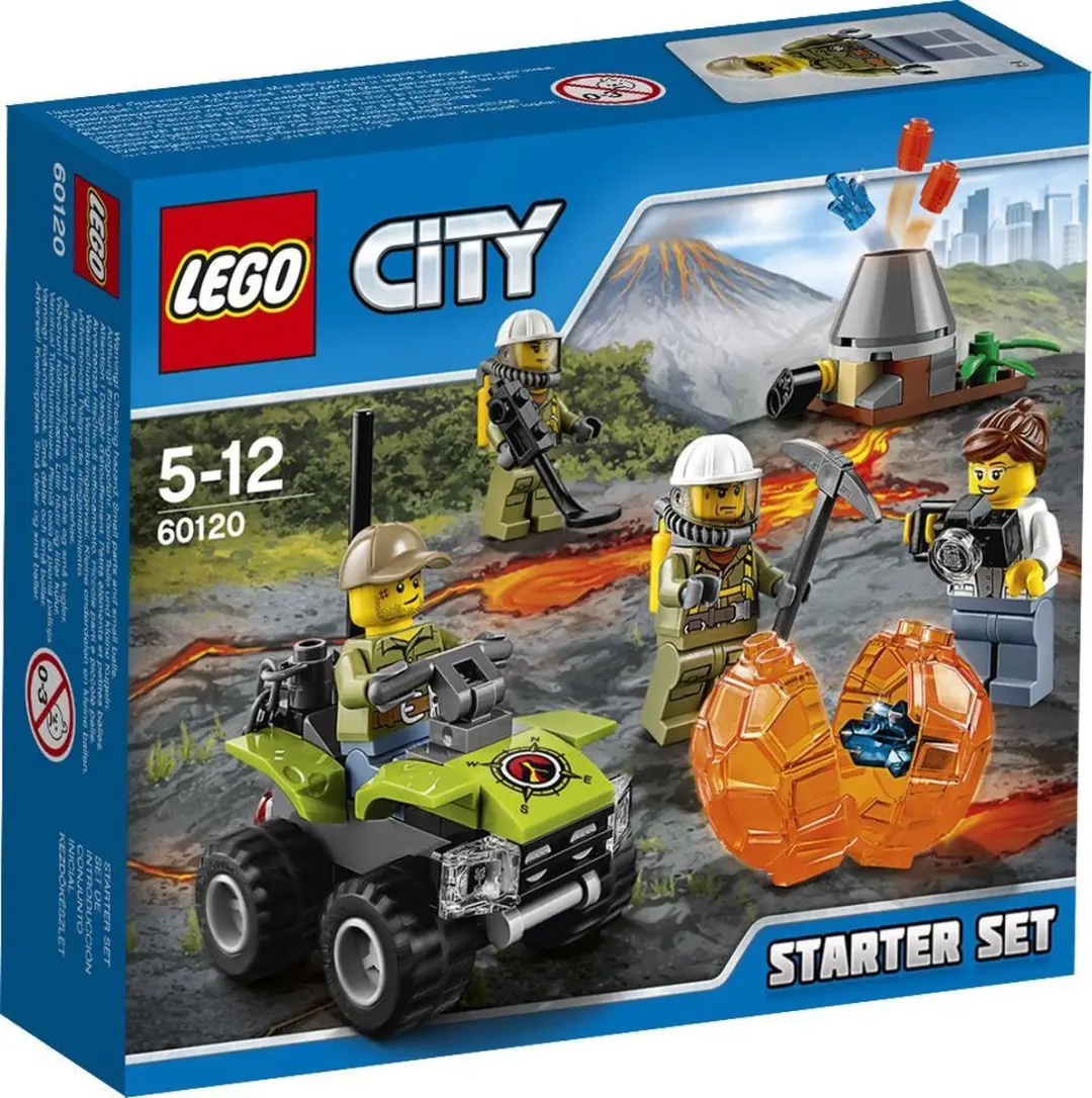LEGO 60120 Vulkaan Starterset