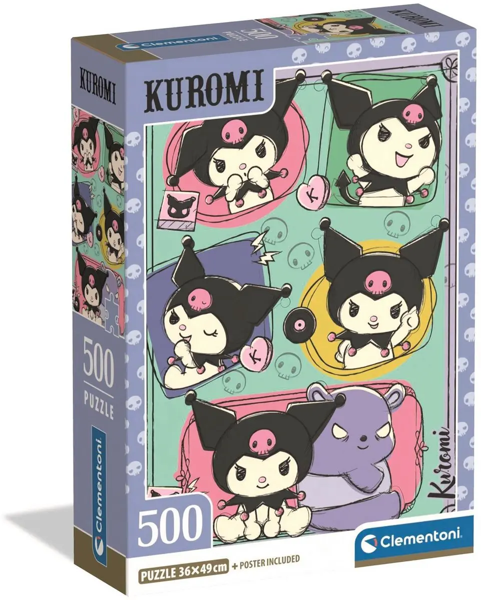 Clementoni Kuromi 500 Stuks Puzzel