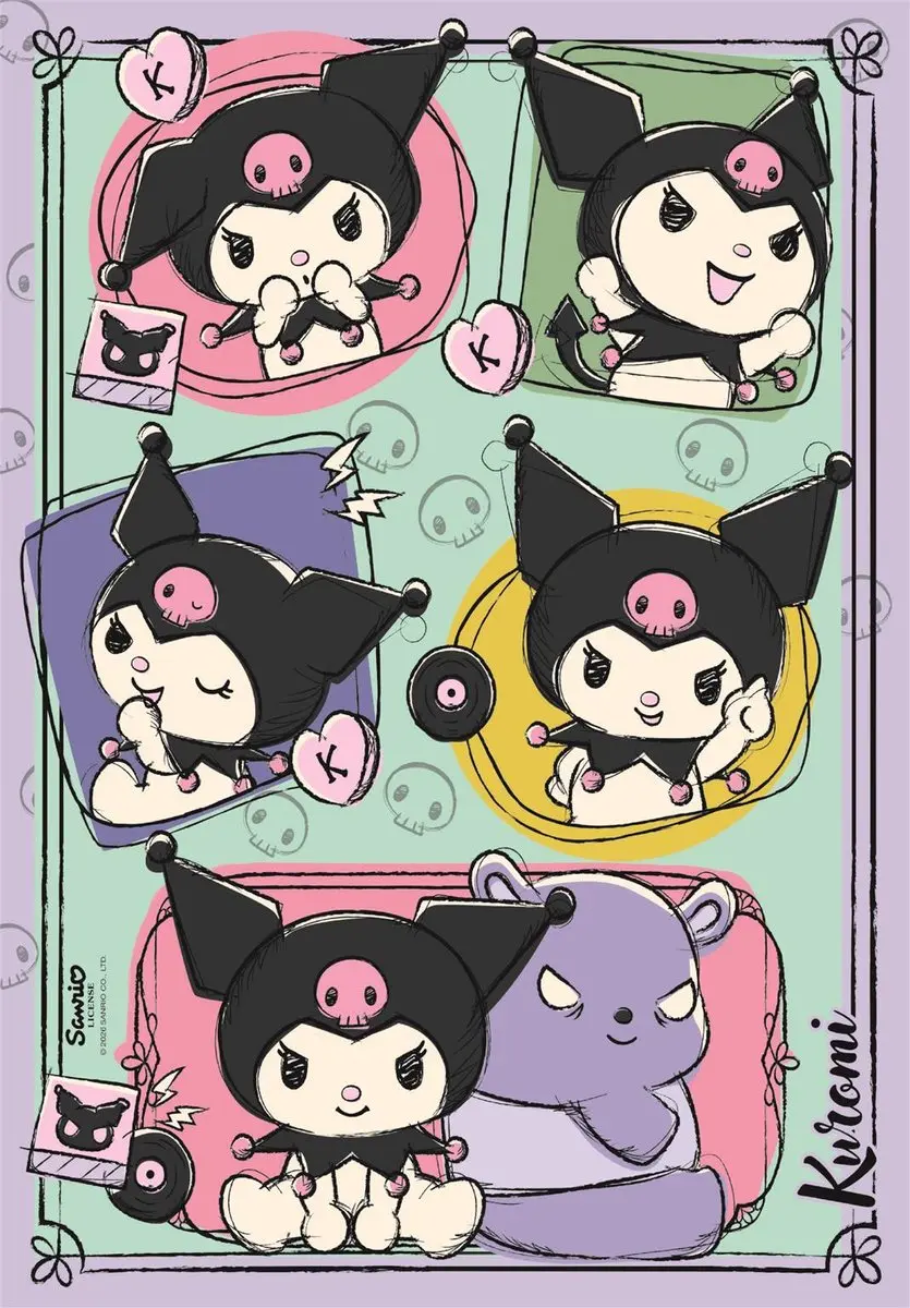 Clementoni Kuromi 500 Stuks Puzzel - Sanrio
