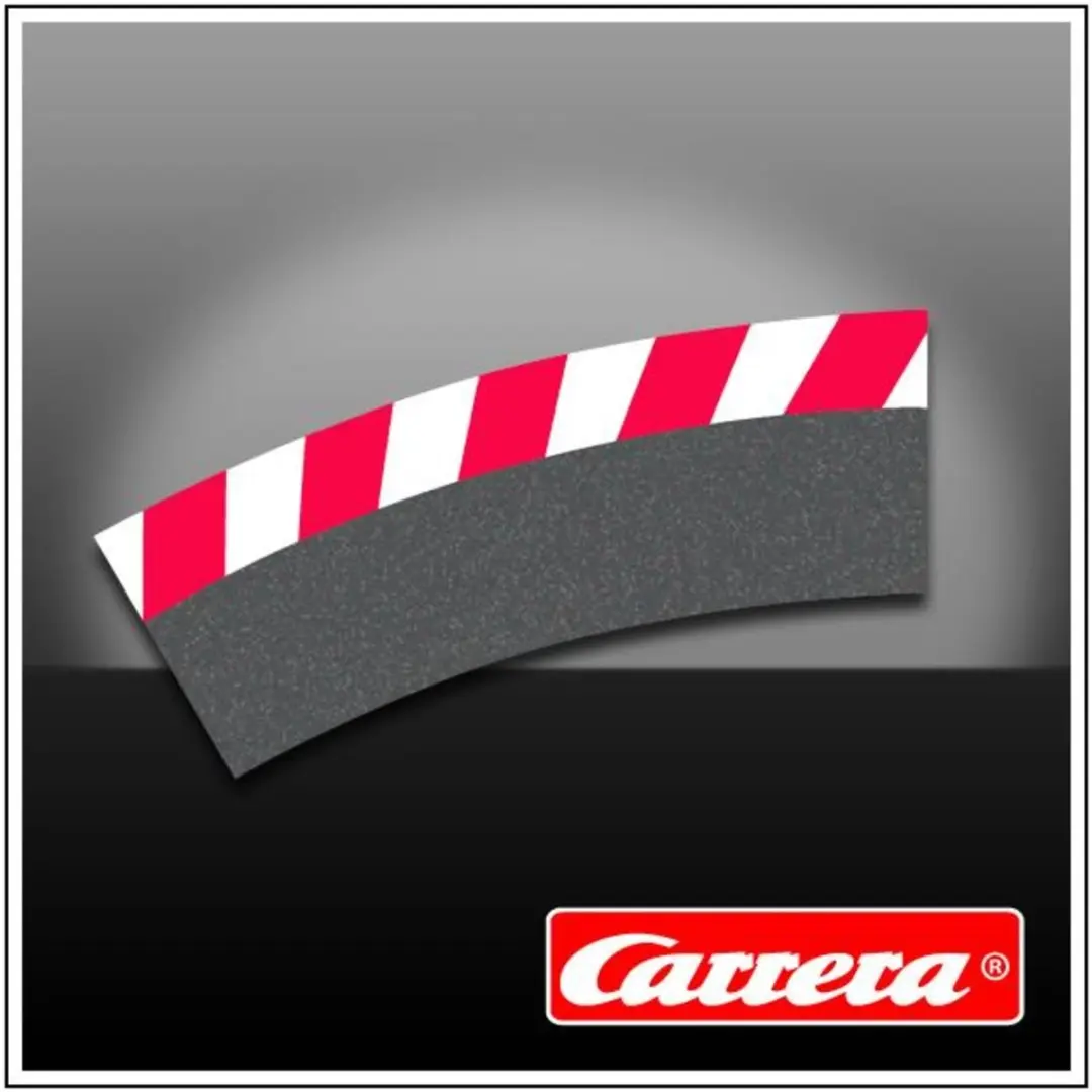 Carrera Digital 124/132 Evolution Uitbreidingsset Buitenrandstrips - 8 Stuks - Multi