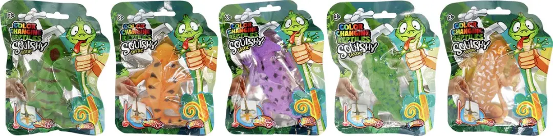 Ruby Toys Squishy Tastic RT12319Z Reptiel