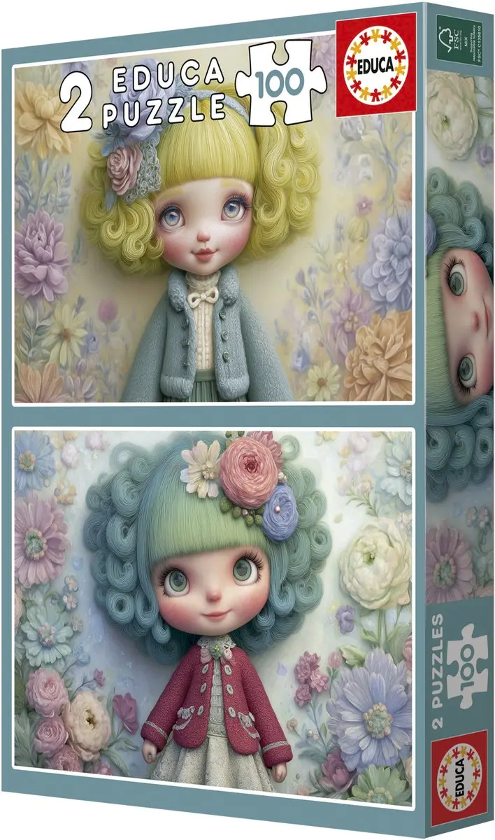 Educa Flower Girls Legpuzzel 20499