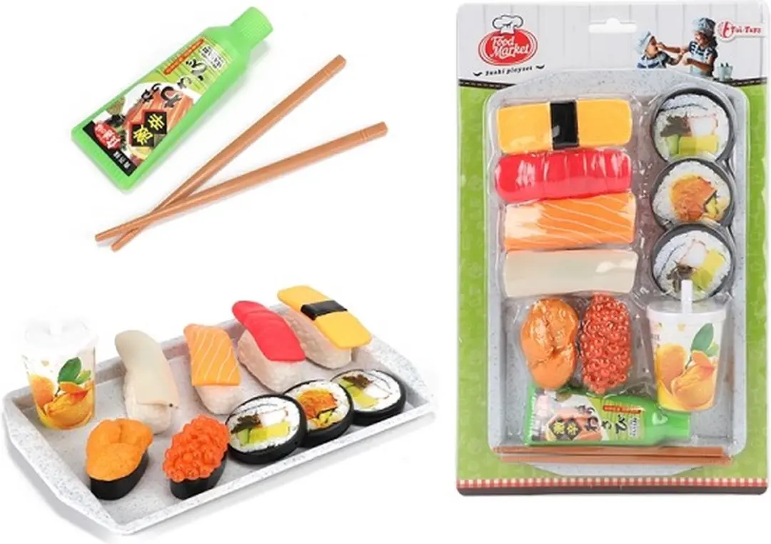 Johntoy Food Market Speelgoed Sushi Set 13-delig