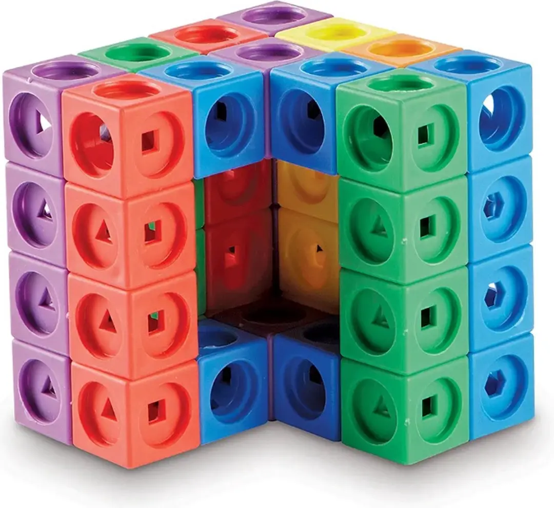 Learning Resources MathLink Cubes Bouwset LER9294 - Multikleur