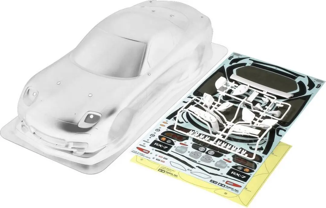 Tamiya 51270 Mazda RX-7 Street Body 1:10 - Ongeverfd