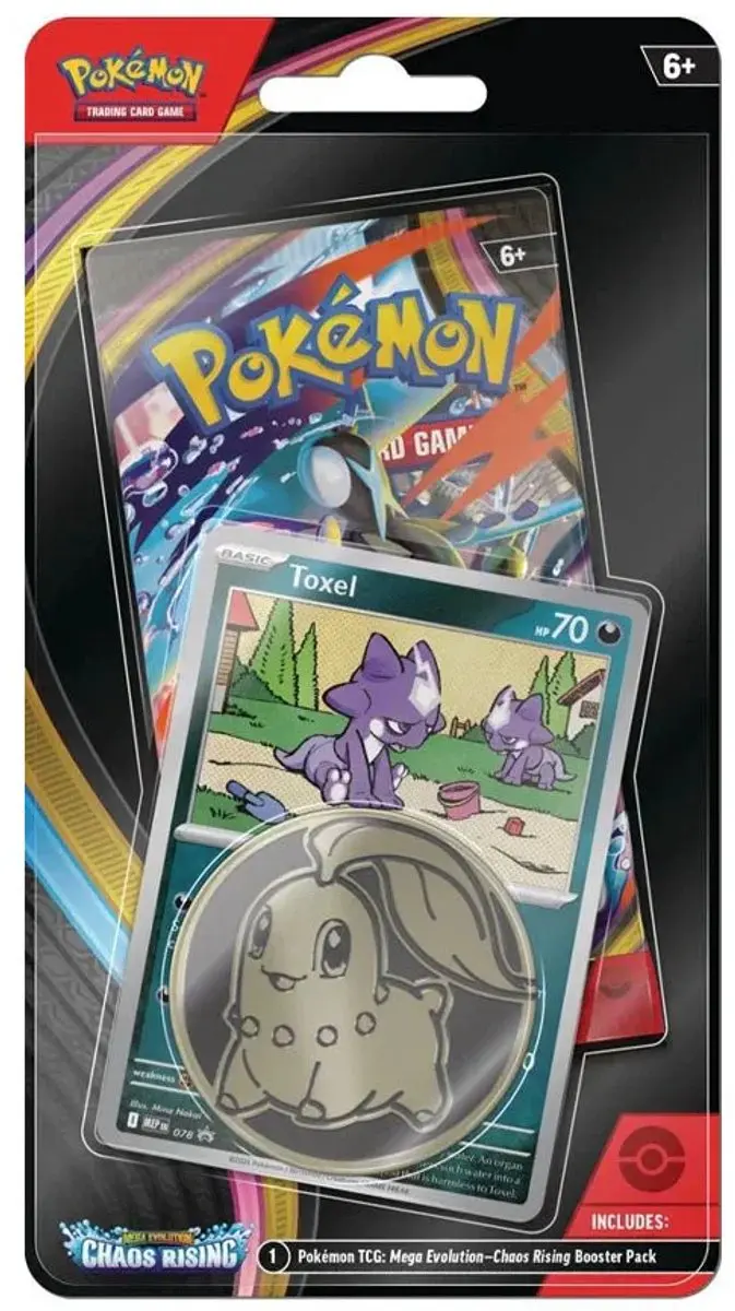 Pokémon Mega Evolution Chaos Rising Toxel Foil Promokaart