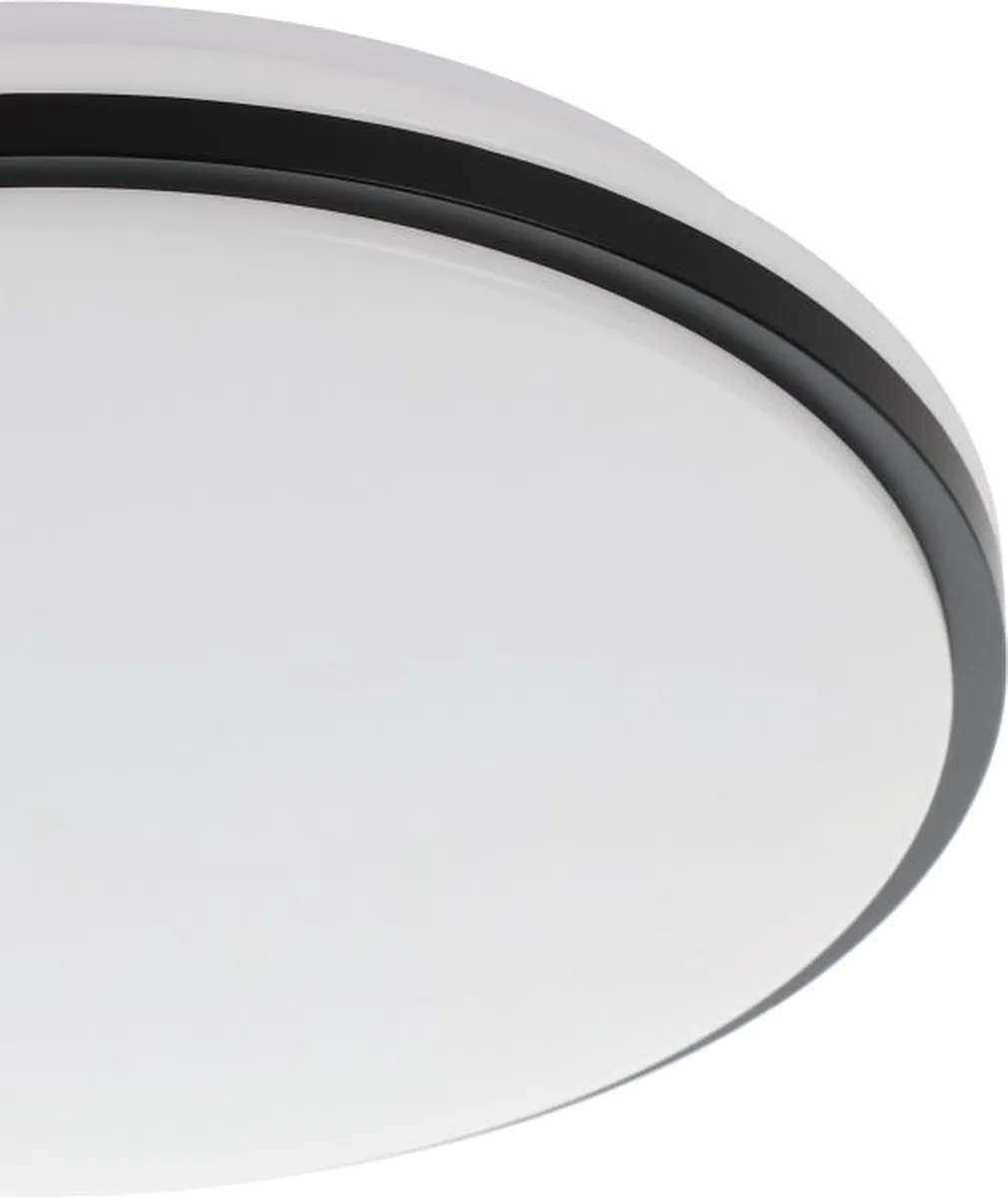 Eglo Pinetto Plafondlamp LED - 34cm - Wit/Chroom