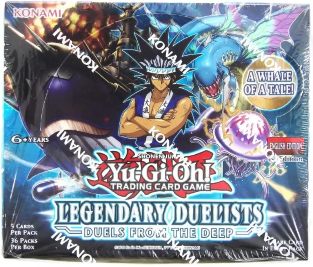 Yu-Gi-Oh! Legendary Duelists Duels from the Deep Booster Box - 1st Edition