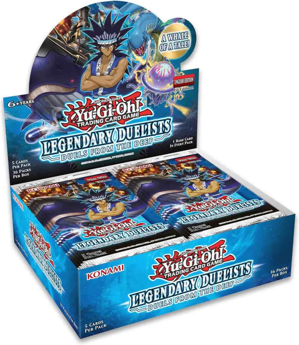 Yu-Gi-Oh! Legendary Duelists Duels from the Deep Booster Box - 1st Edition