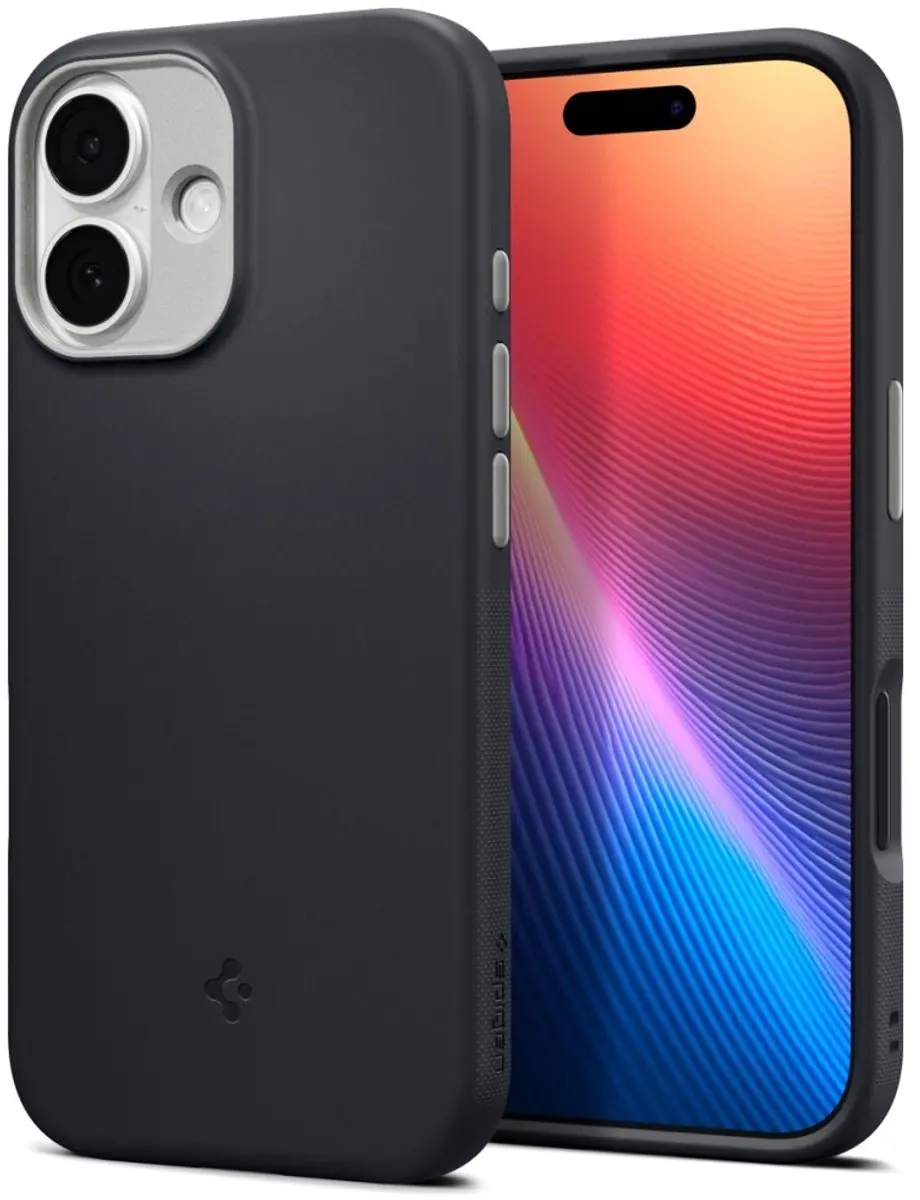 Spigen Nano Pop MagFit Hoesje iPhone 17 - MagSafe - Grijs/Zwart