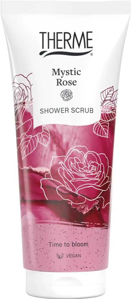 Therme Shower Scrub Mystic Rose 200ml