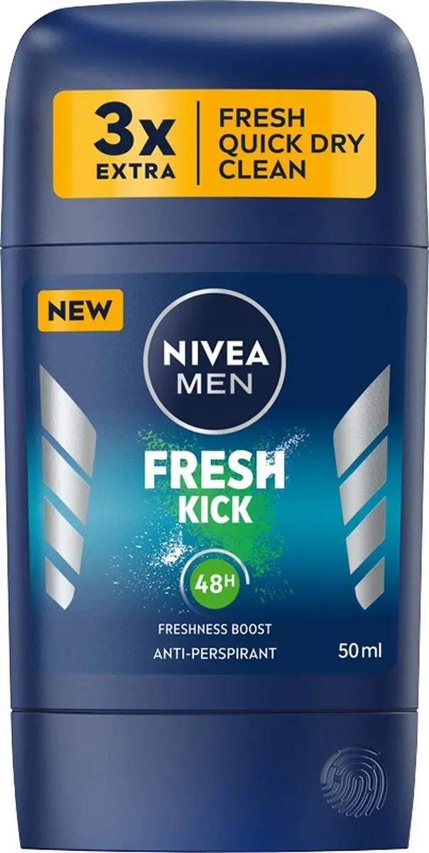 NIVEA Men Fresh Kick Anti-transpirant Stick 50ml