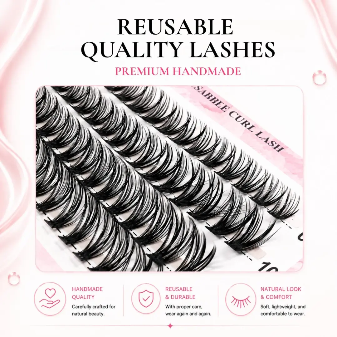 Guardian Beauty Wimper Extensions Set 60D Mix - Bond & Seal 10ml - 3 Stuks
