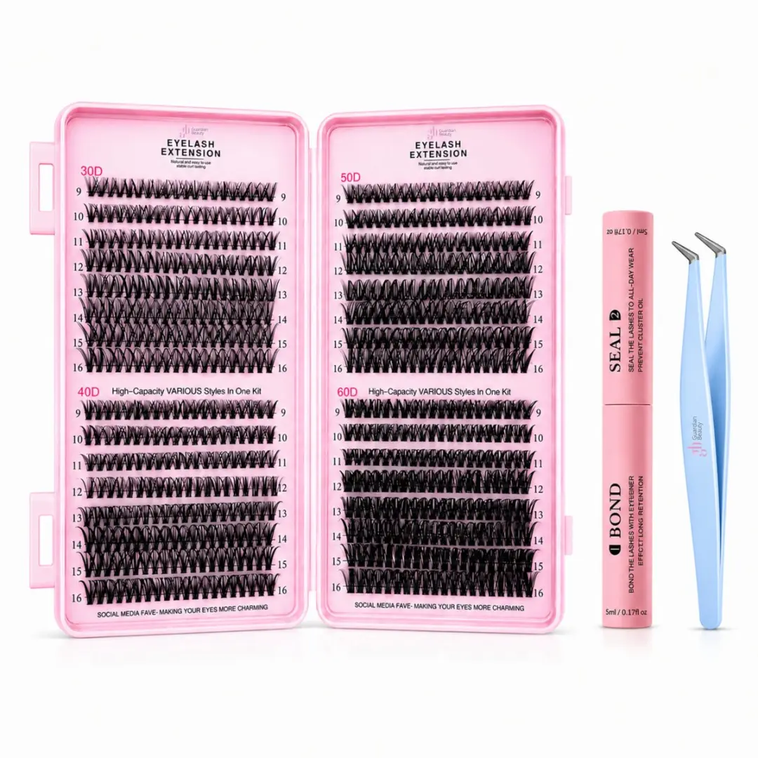 Guardian Beauty Wimper Extensions Set 60D Mix