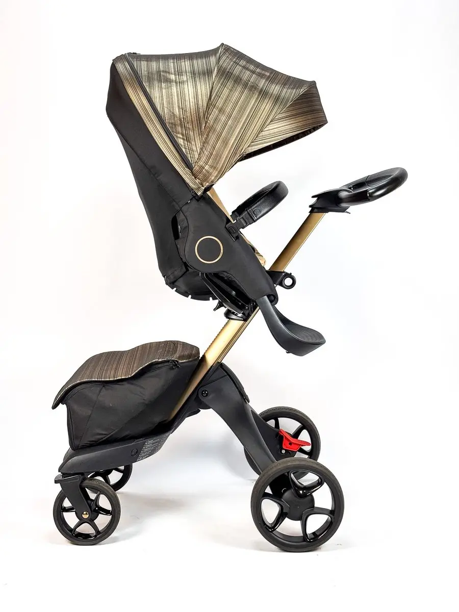 Stokke Xplory X Gold Limited Edition Kinderwagen - Zwart/Goud