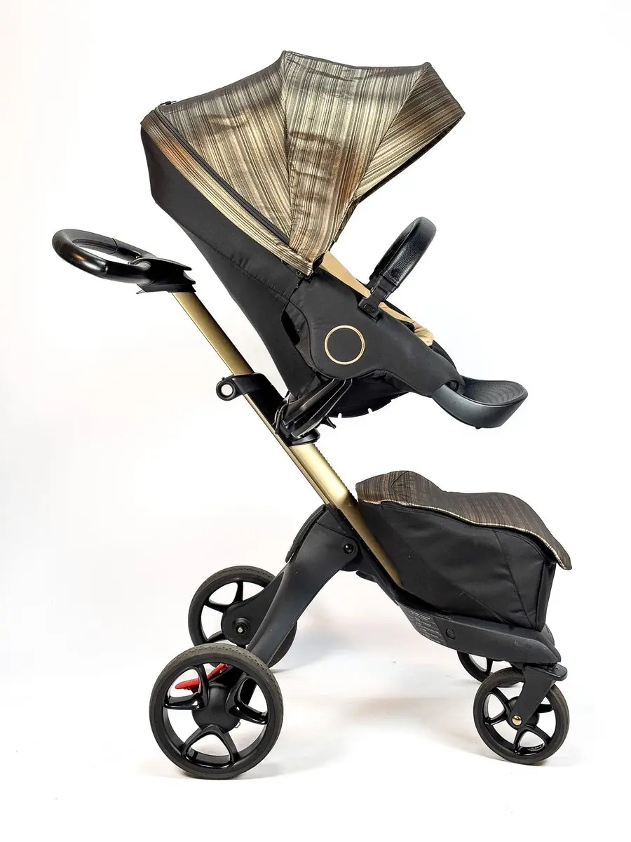 Stokke Xplory X Gold Limited Edition Kinderwagen - Zwart/Goud