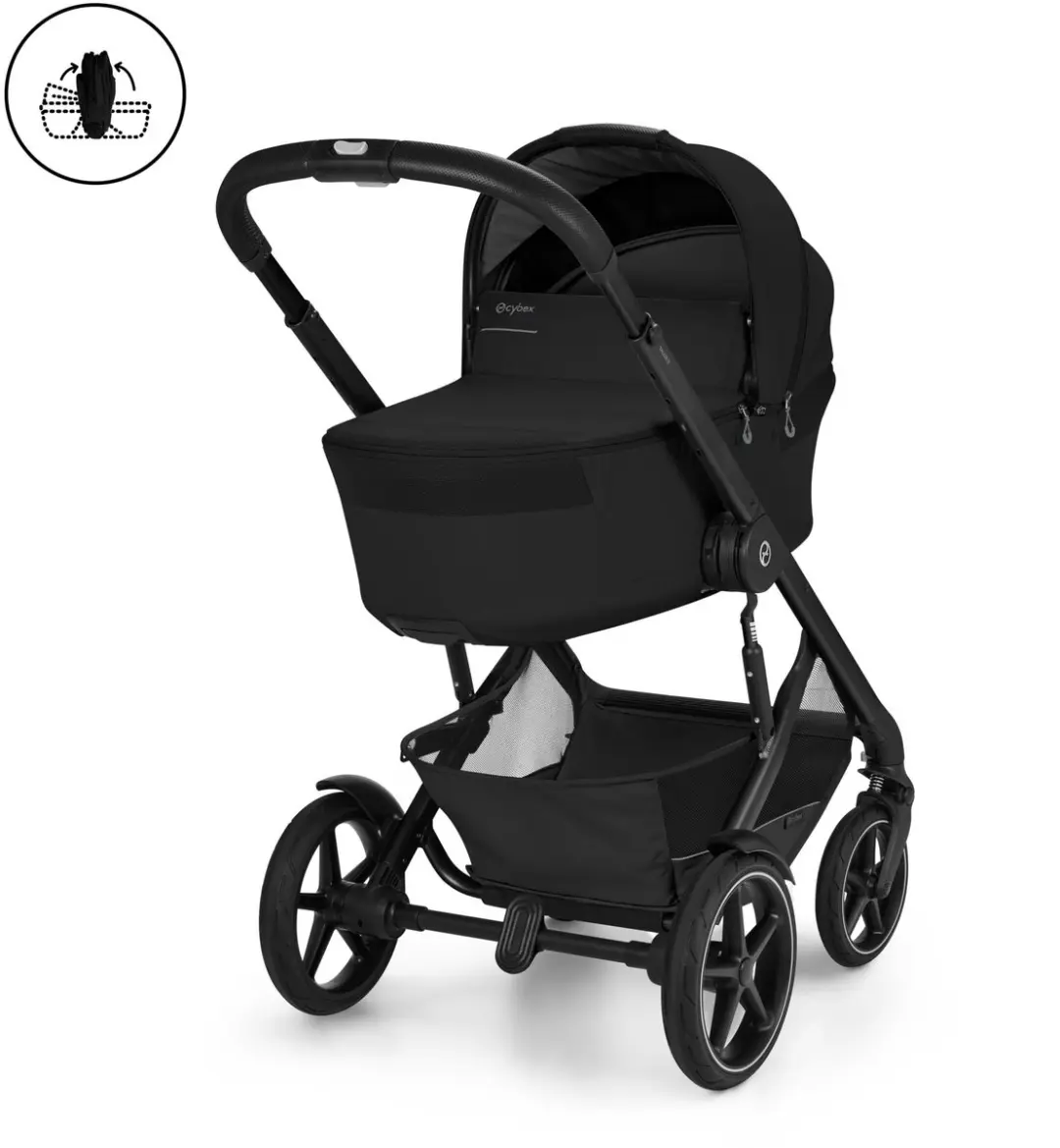 Cybex Talos S Kinderwagen - All-Terrain - Moon Black