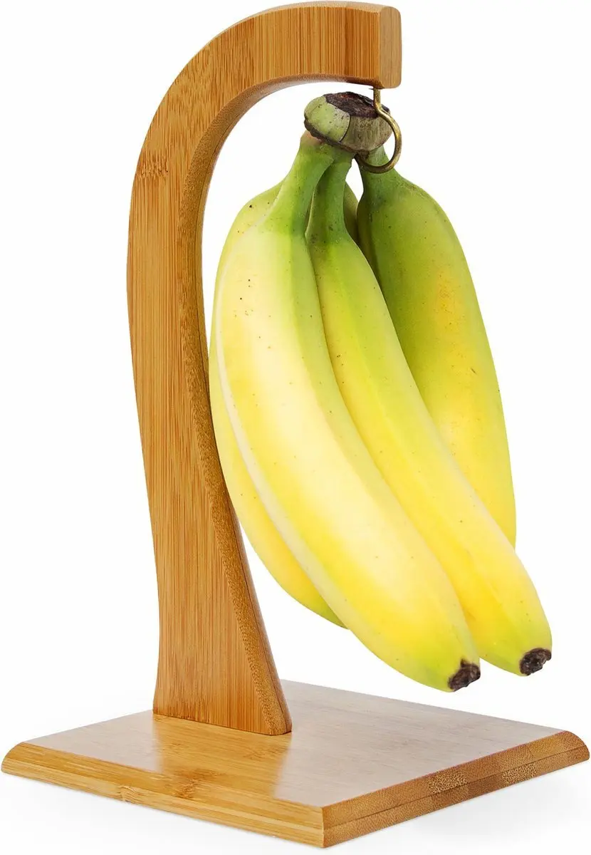 Cosy&Trendy Bananenhouder Rubberhout Bruin