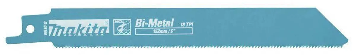 Makita B-05169 Reciprozaagbladen Metaal - 5 Stuks