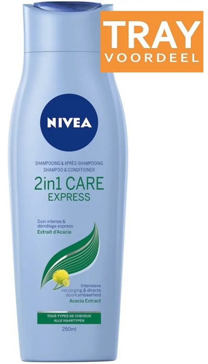 NIVEA 2in1 Care Express Shampoo 12x250ml