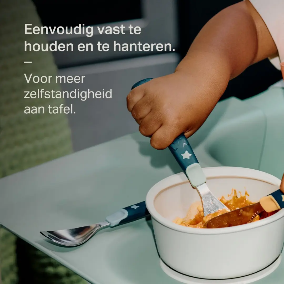 Tommee Tippee Eerste Kinderbestekset 3 Stuks - Roestvrij staal - Multi